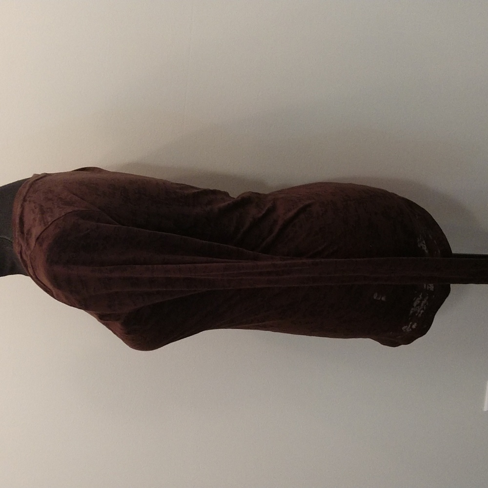 Maurices Long Sleeve Burn‎ Out Tee - Picture 4 of 6